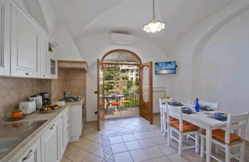 Villa Casa Scirocco Positano Exterior foto